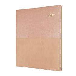 Collins 2027 Vanessa 325 Quarto Week To View Rose Gold Diary