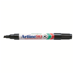 Artline 90 Black Permanent Chisel Marker